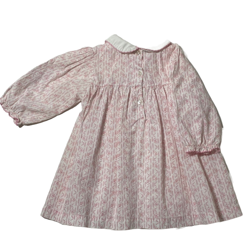 Mini la mode dress with diaper pants, size 74