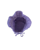 out of your blue Vichy baby bonnet with peak 3-6 M 