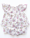 kronjuwel baby set 74/80 blouse and bloomers upcycling summer set playsuit