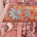 kronjuwel Geblümtes Sommerkleid 110/116 Baumwolle altrosa Upcycling