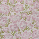 kronjuwel ärmellose Bluse 92/98 rosa geblümt Baumwolle Upcycling