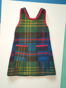 Pomkaland MINI-DRESS WOOL CHECK 92/98