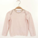 kronjuwel merino wool sweater size 92 pink upcycling long-sleeved shirt