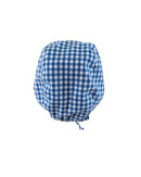 out of your blue Vichy hat blue-white 6-12 M 