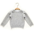 kronjuwel Kaschmirpullover für Babys in Größe 80 grau Upcycling