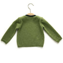 kronjuwel Schlupfpulli aus 100% Kaschmir in 74 grün Upcycling Langarmshirt