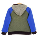 kronjuwel Kapuzenpullover aus 100% Kaschmir in Größe 98 olivegrün blau grau braun Upcycling